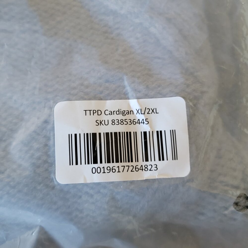 TTPD cardigan (XL/2XL)